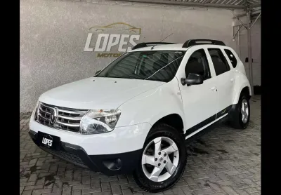 Renault duster 16 e 4x2 - branca - 2014/2015
