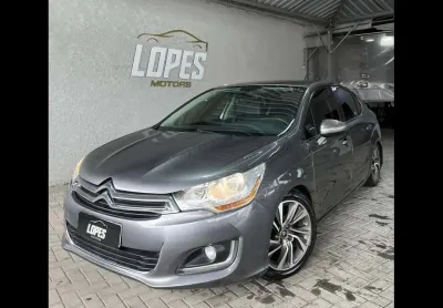 Citroën c4 lounge tendance 1.6 turbo 4p aut  - cinza - 2014/2015