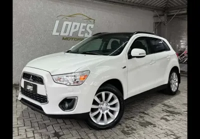 Mitsubishi asx 2.0 16v 160cv aut.  - branca - 2014/2015