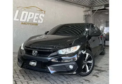 Honda civic sedan sport 2.0 flex 16v aut.4p  - preta - 2016/2017