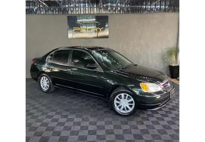Honda civic 2002 1.7 lx 16v gasolina 4p automático