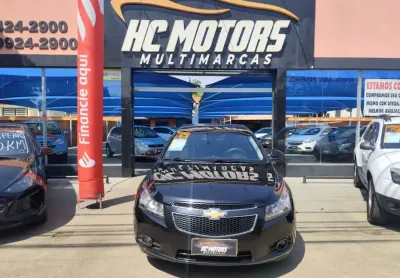 Chevrolet cruze lt 1.8 manual flex - preta - 2013/2013