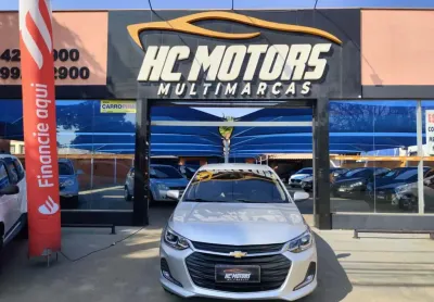 Chevrolet onix hb premier 2 1.0 flex 2021 - prata - 2021/2021