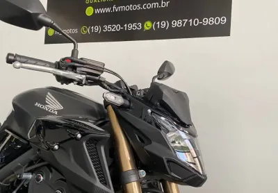 Honda cb 500f cinza 2023