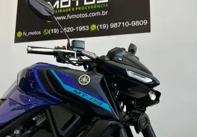Yamaha mt-03 abs azul 2023