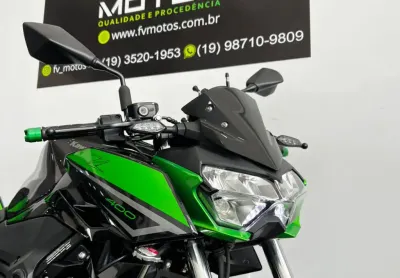Kawasaki z400 verde 2022