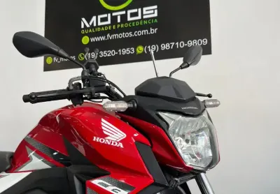Honda cb 250 twister vermelha 2017