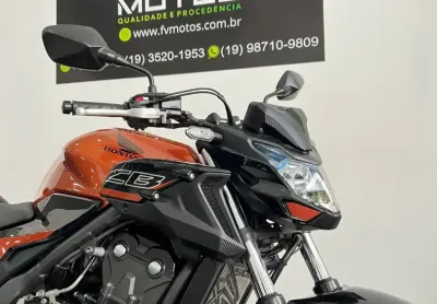 Honda cb 500f abs laranja 2021