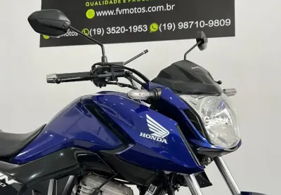 Honda cg 160 fan azul 2022