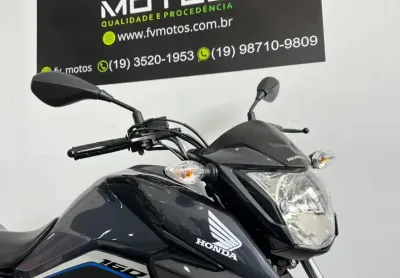 Honda cg 160 titan cinza 2023