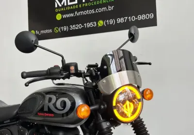 Royal enfield hunter 350 abs cinza 2025