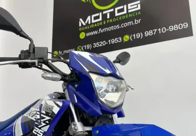 Yamaha xtz 125 e azul 2016