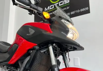 Honda nc 700x vermelha 2013
