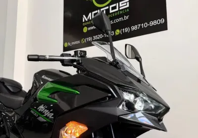 Kawasaki ninja 500 preta 2025