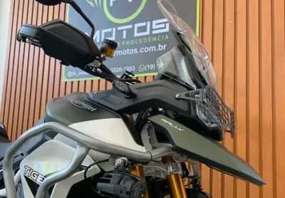 Triumph tiger 900 rally verde 2023