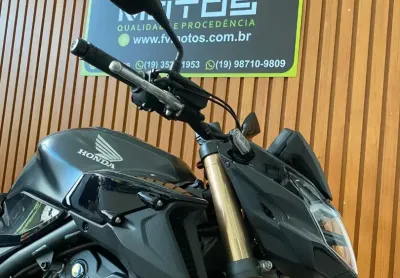 Honda cb 500f abs cinza 2024