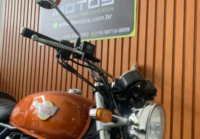 Royal enfield interceptor 650 laranja 2021