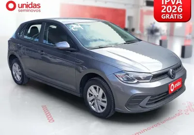 Volkswagen polo 2024 1.0 12v 170 tsi comfortline flex automático