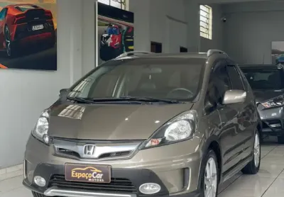 Honda fit twist automatico 2014 cinza 1.5