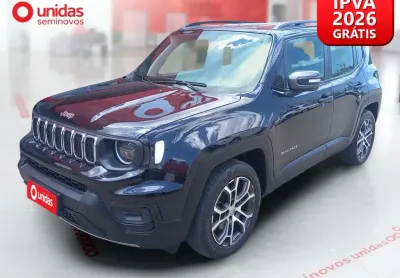 Jeep renegade 2024 1.3 t270 turbo flex longitude at6