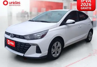 Hyundai Hb20 2025 1.0 12v flex comfort plus manual