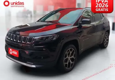 Jeep Compass 2025 1.3 t270 turbo flex longitude at6
