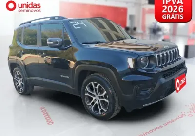Jeep renegade 2024 1.3 t270 turbo flex longitude at6