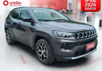 Jeep Compass 2025 1.3 t270 turbo flex longitude at6