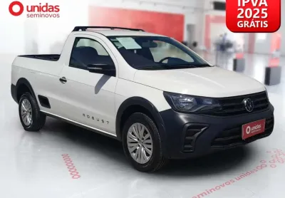 Volkswagen saveiro 2025 1.6 msi robust cs 16v flex 2p manual
