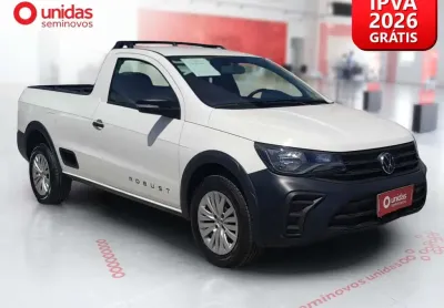 Volkswagen saveiro 2025 1.6 msi robust cs 16v flex 2p manual
