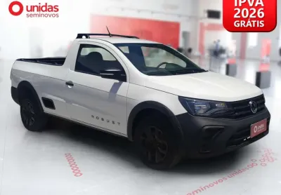 Volkswagen saveiro 2025 1.6 msi robust cs 16v flex 2p manual