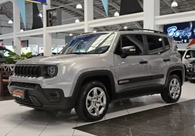 Jeep renegade sport t270 1.3 tb 4x2 flex aut. se destaca no mercado de suvs por sua combinação de de