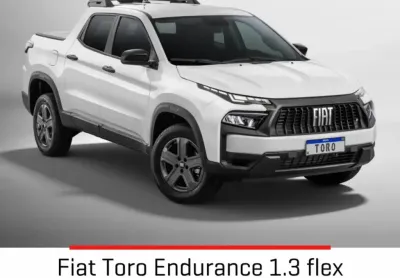Fiat toro endurance 0km para rural ou cnpj 