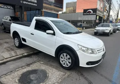 Saveiro 1.6 cs 2012 - camionete bem conservada com protetor de caçamba, lona marítima. 