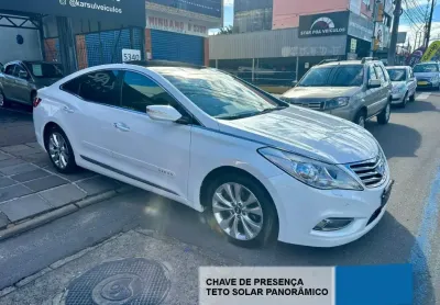 Azera 3.0 gls 2015 - teto solar panorâmico, aquecimento do volante - 