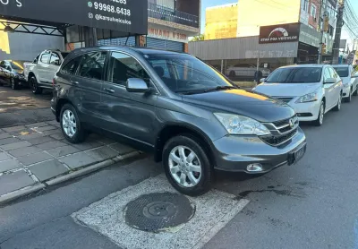 Honda cr-v lx 2.0 aut 2010 - camionete bem conservada, extremamente espaçosa  -