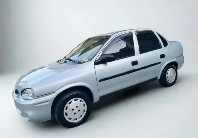 Chevrolet Corsa Sedan Corsa Sed Classic Life 1.0 MPFI VHC 8V BASICO - Prata - 2007/2007