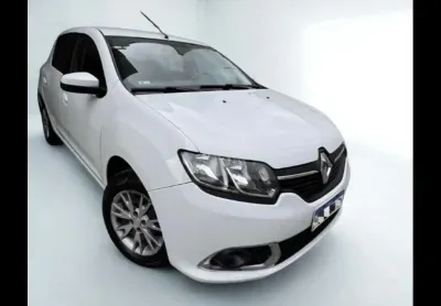 Renault sandero expression flex 1.6 16v 5p  - branca - 2015/2015