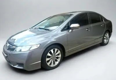 Honda civic lxl flex - cinza - 2010/2011