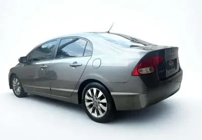 Honda civic lxl flex - cinza - 2010/2011
