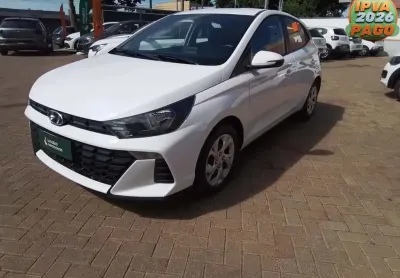 Hyundai Hb20 2025 1.0 12v flex comfort plus manual