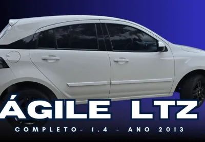 Agile 1.4 ltz - ano 2013 - espaço , conforto , qualidade e economia 