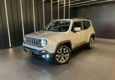 Jeep renegade longitude 1.8 4x2 flex 16v aut.  - prata - 2021/2021