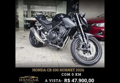 Honda cb 500 cb 500 hornet - preta - 2025/2026