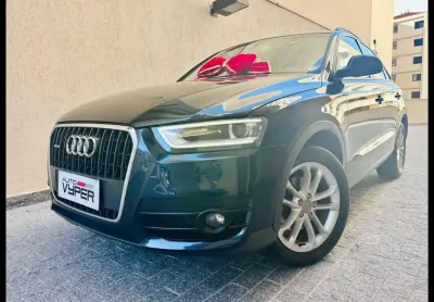 Audi q3 2.0 tfsi quat. 170/180cv s-tronic 5p - azul - 2013/2014