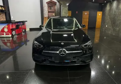 Mercedes-benz c 200 2022 1.5 eq boost híbrido amg line 9g-tronic