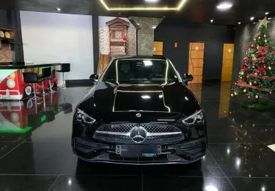 Mercedes-benz c 200 2022 1.5 eq boost híbrido amg line 9g-tronic