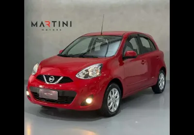 Nissan march sv 1.6 16v flexstart 5p aut.
