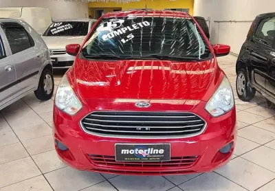 Ford ka+ sedan 1.5 flex e gnv completo bem conservado revisado 2015