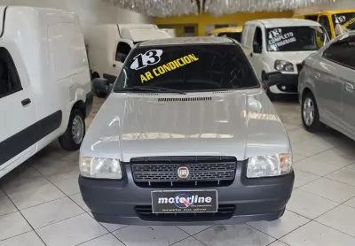 Fiat uno mille economy 1.0 flex ar condicionado gelando 2013